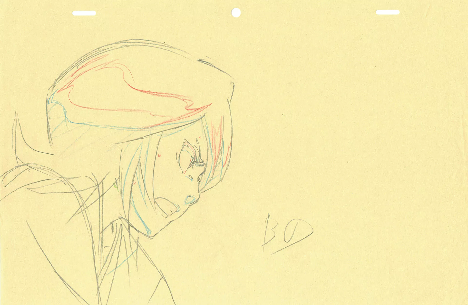 KUBO Tite - BLEACH — 1731 – Bleach – Rukia Kuchiki – Correction de genga KUBO Tite - BLEACH — 1731 – Bleach – Rukia Kuchiki – Correction de genga