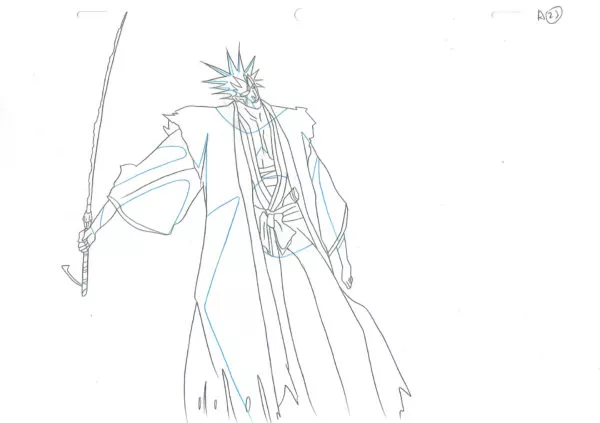 KUBO Tite - BLEACH — 2306 – Bleach – Kenpachi Zaraki – Doga (douga)