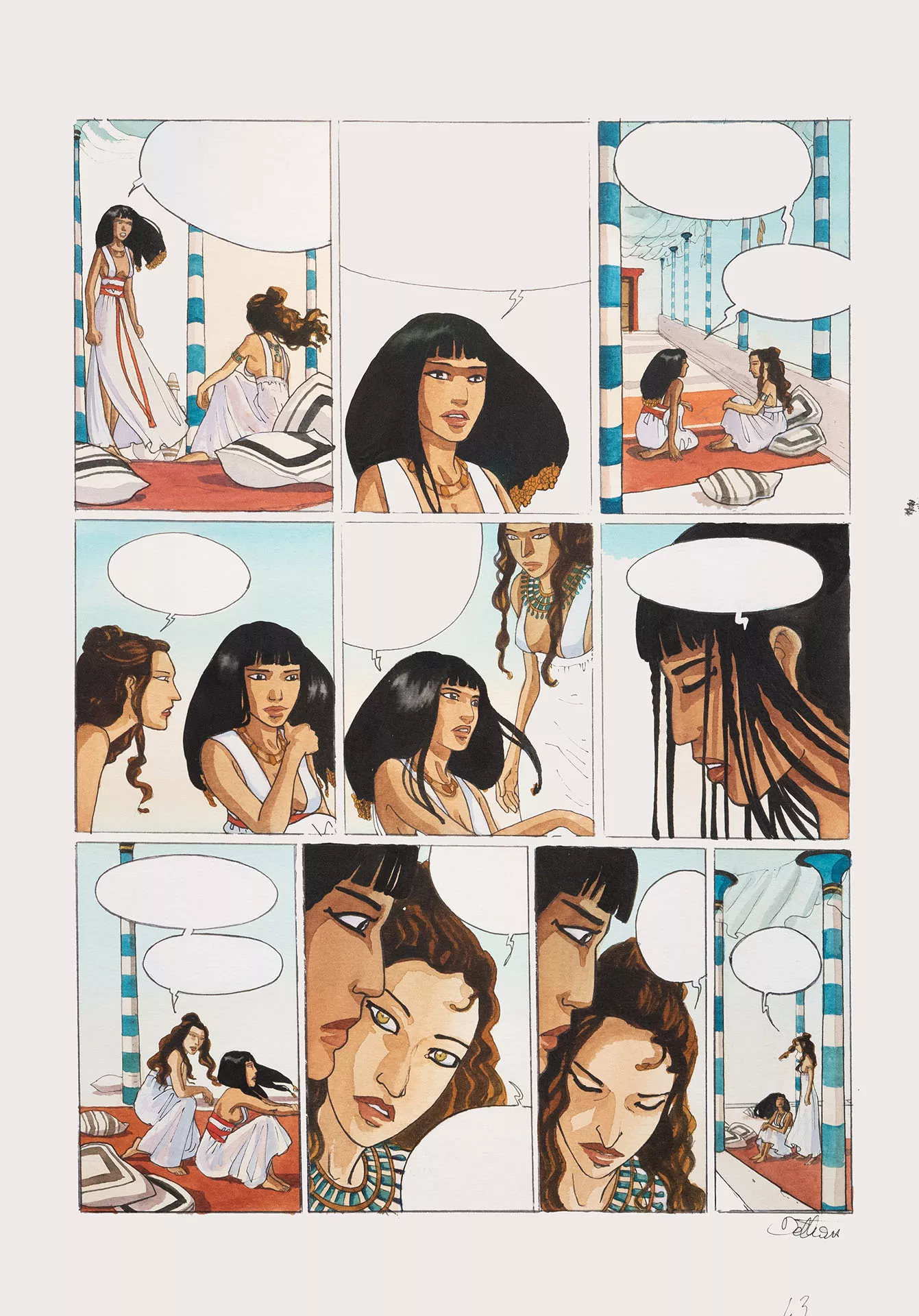 Isabelle DETHAN — Sur les terres d&rsquo;Horus — Tome 3 — Page 43