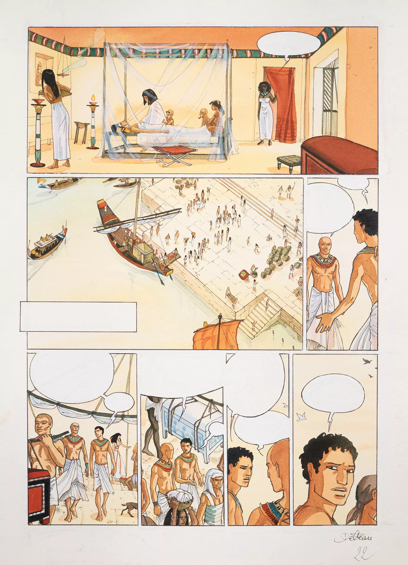 Isabelle DETHAN — Sur les terres d’Horus — Book 4 — Page 22