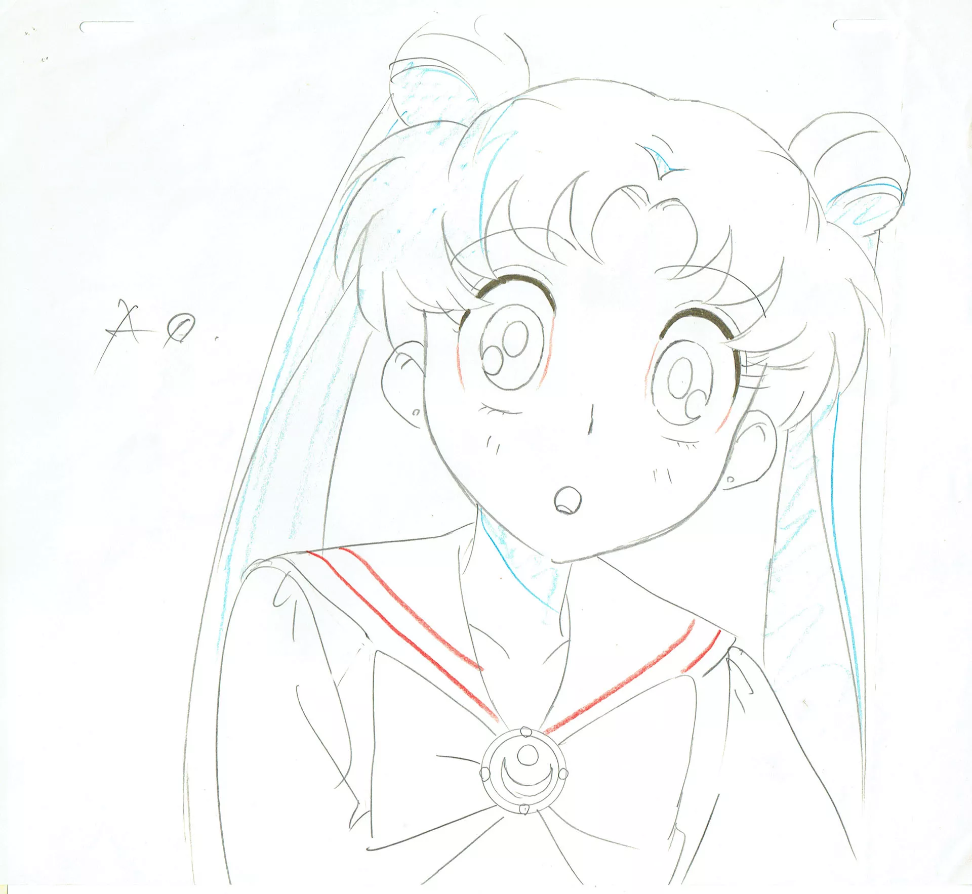 TAKEUCHI Naoko - SAILOR MOON — 4074 – Sailor Moon – Genga