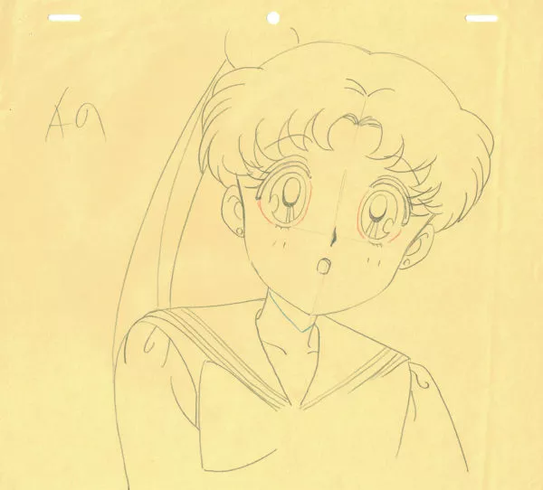 TAKEUCHI Naomi - PRETTY SOLDIER SAILOR MOON — 4075 – Sailor Moon – correction genga