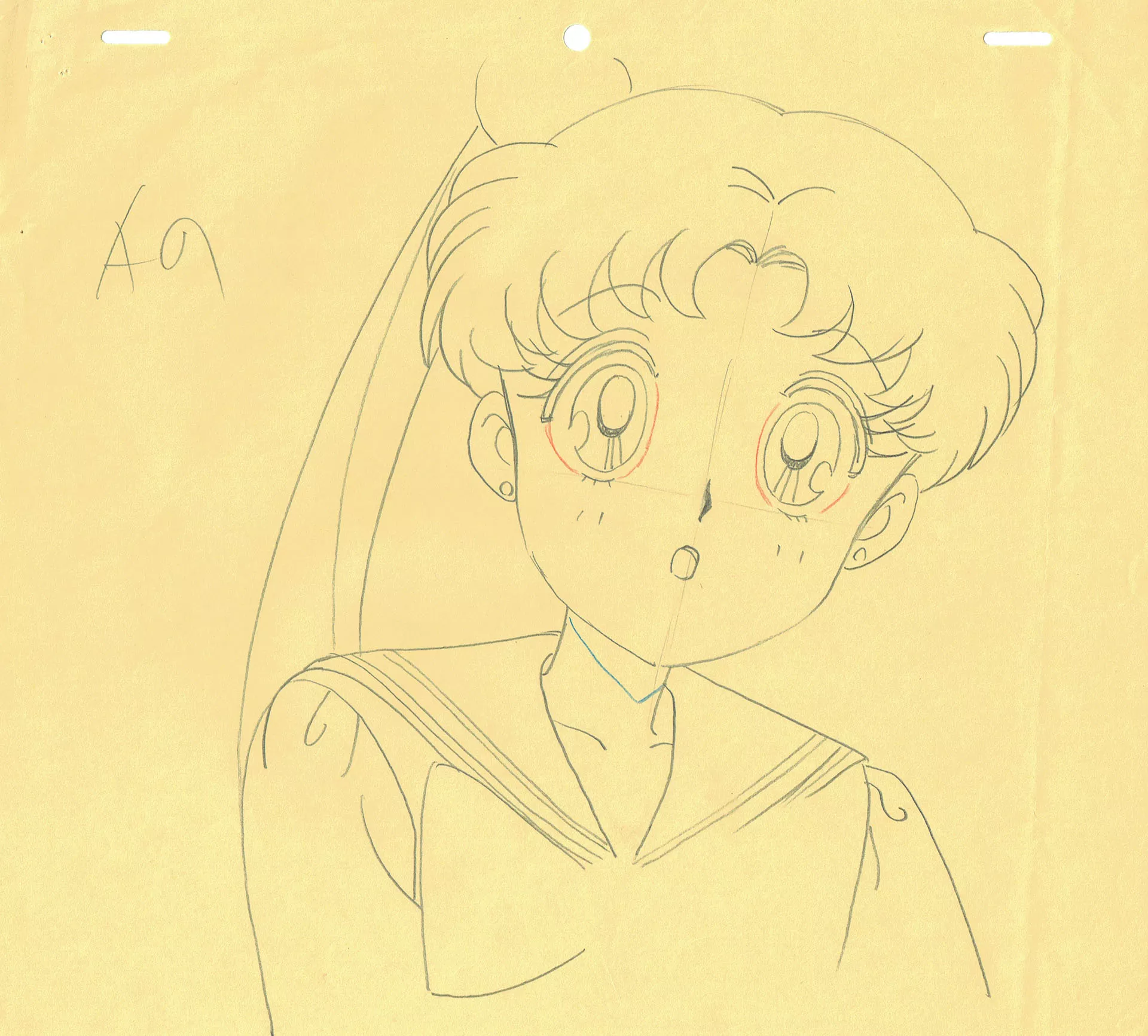 TAKEUCHI Naomi - PRETTY SOLDIER SAILOR MOON — 4075 – Sailor Moon – correction genga