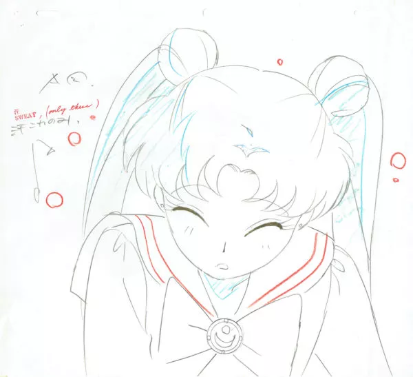 TAKEUCHI Naomi - PRETTY SOLDIER SAILOR MOON — 4076 – Sailor Moon – Genga