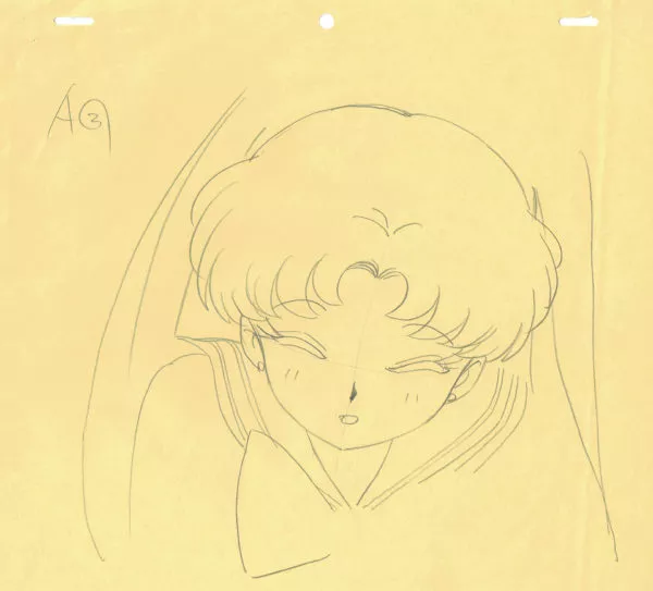 TAKEUCHI Naomi - PRETTY SOLDIER SAILOR MOON — 4077 – Sailor Moon – Correction genga