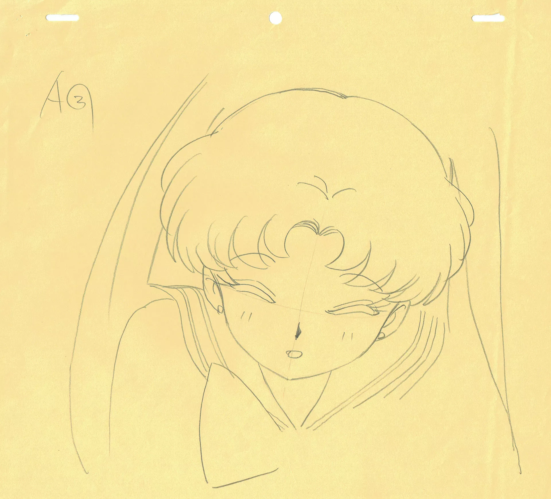 TAKEUCHI Naomi - PRETTY SOLDIER SAILOR MOON — 4077 – Sailor Moon – Correction genga