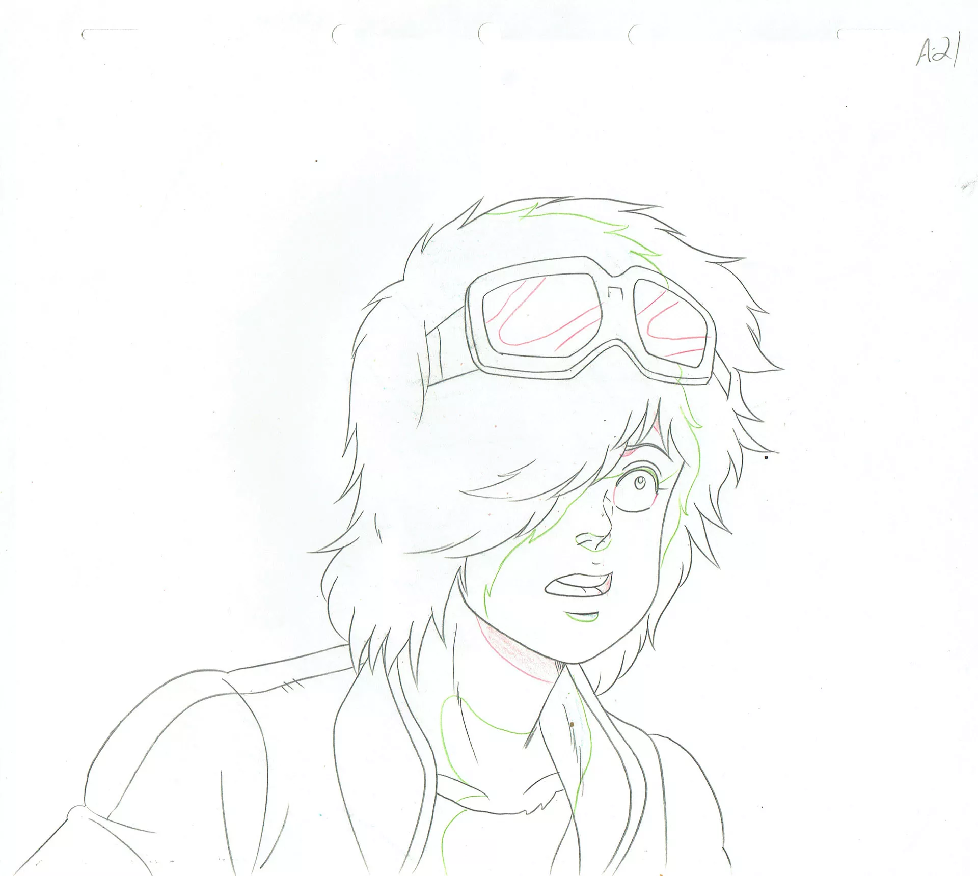HARA Tetsuo - FIST OF THE NORTH STAR (Hokuto no Ken) — 4107 – Fist of the North Star (Hokuto no Ken) – Bat – Doga (douga)