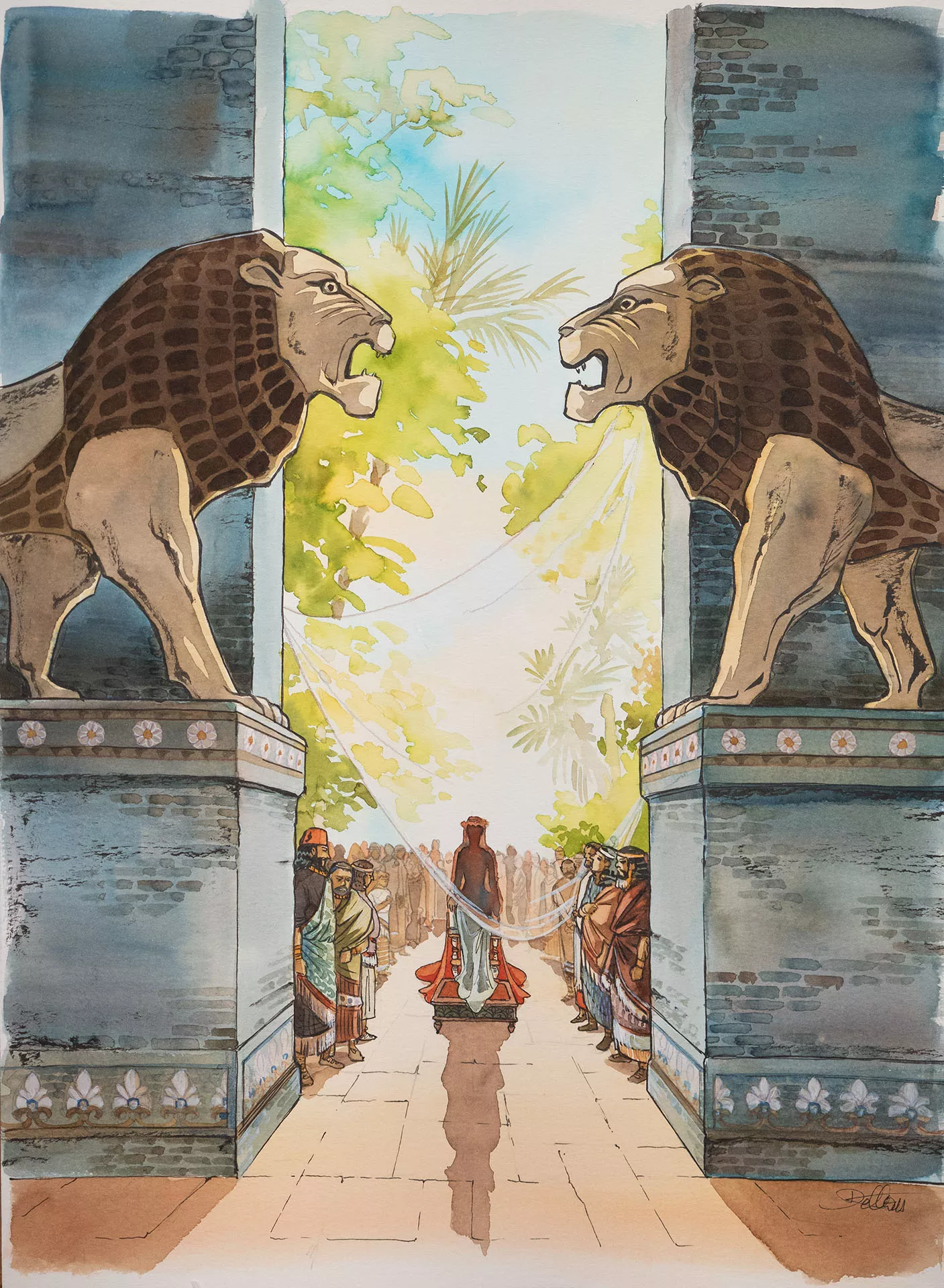 Isabelle DETHAN — The Straw king — Book 2 - Cover