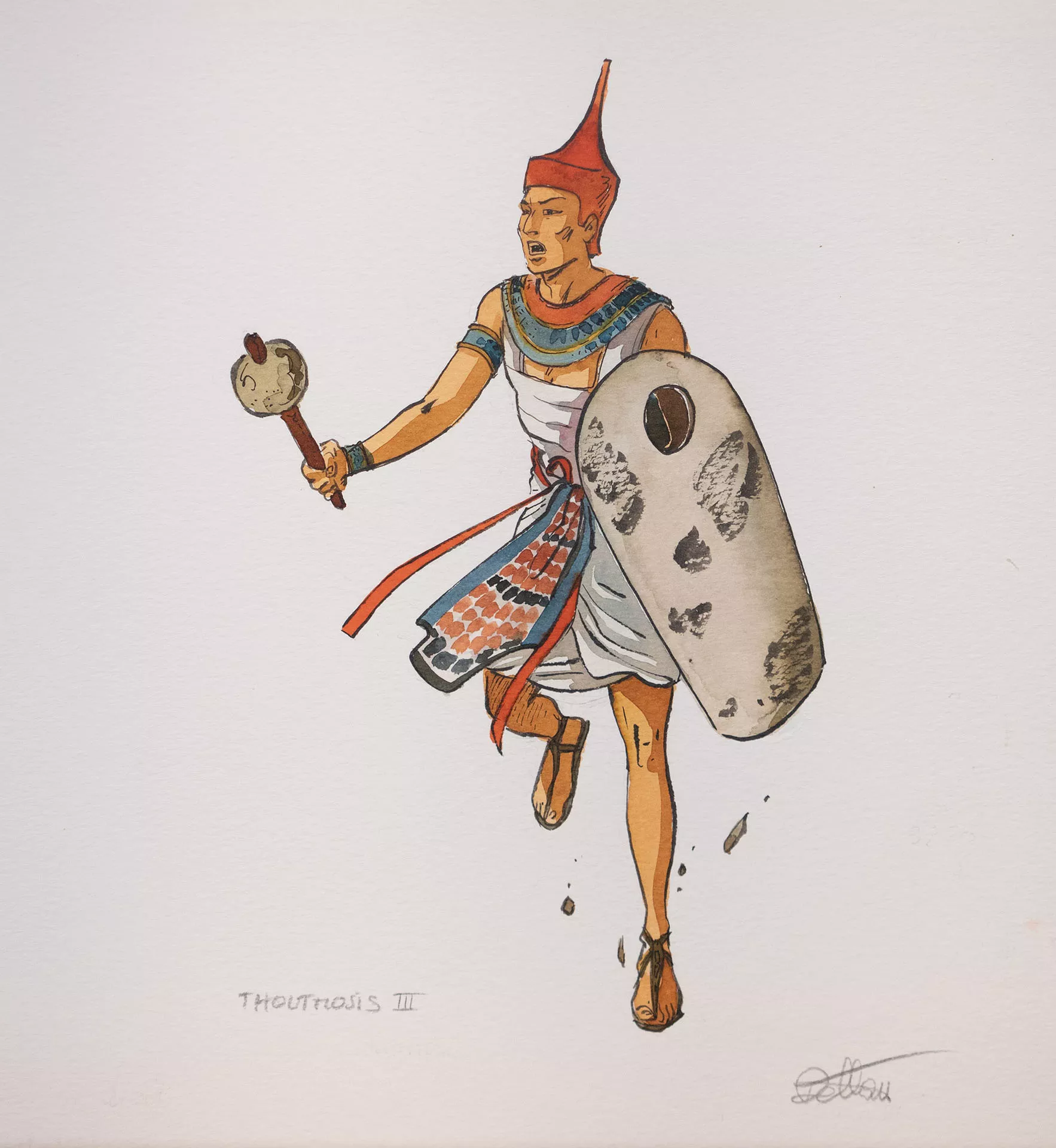 Isabelle DETHAN | Le Figaro Histoire — Illustration - Thoutmosis III — Page 