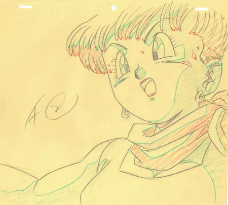  TORIYAMA Akira - DRAGON BALL | 3930 – Dragon Ball Z – Ep 239 – Bulma – Correction Genga — Page 