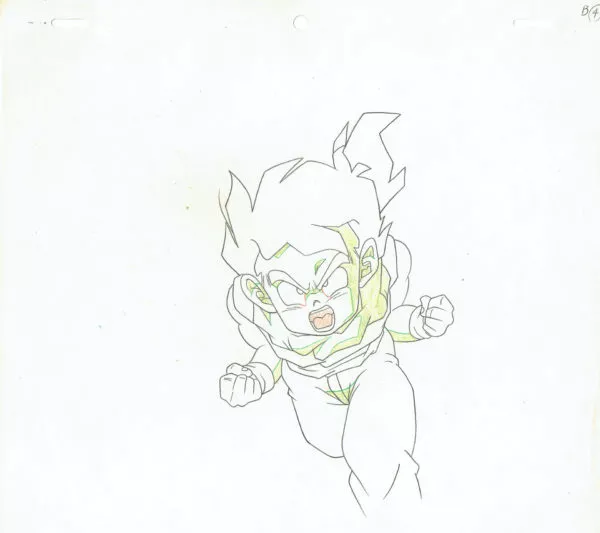 TORIYAMA Akira - DRAGON BALL — 4083 – Dragon Ball Z – Son Gohan – douga