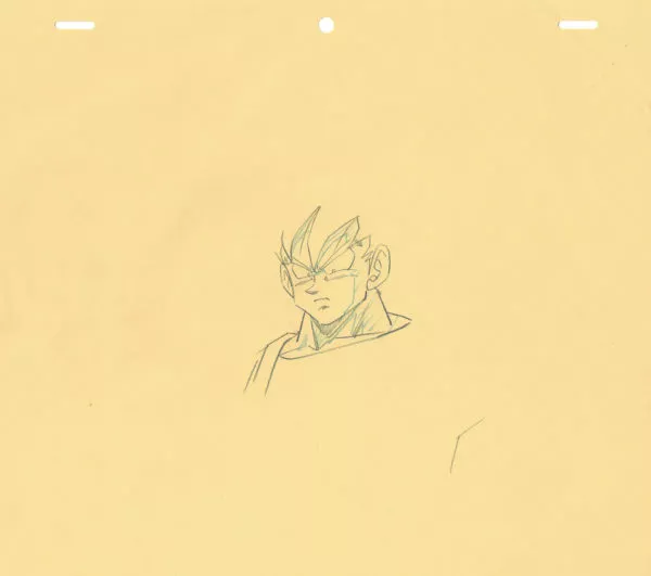 TORIYAMA Akira - DRAGON BALL — 4119 – Dragon Ball Z – Ep 86 – Son Goku – Correction genga