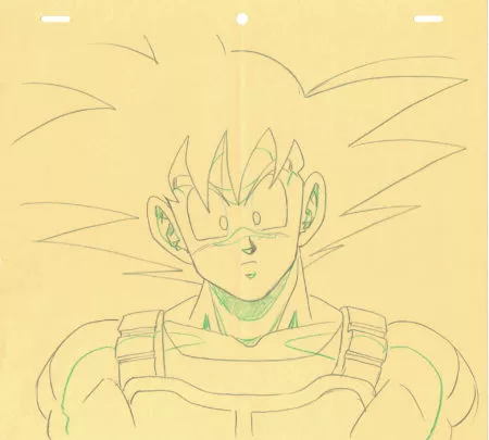  TORIYAMA Akira - DRAGON BALL | 4571 – Dragon Ball Z – Ep 156 – Son Goku – Correction Genga — Page 
