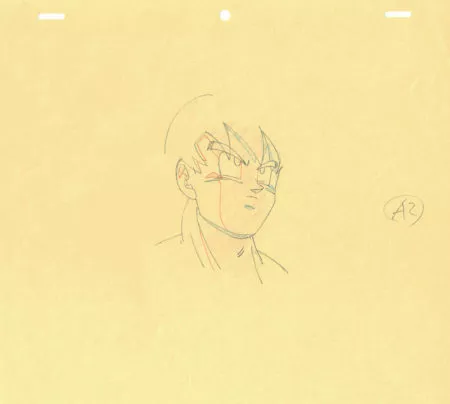  TORIYAMA Akira - DRAGON BALL | 4579 – Dragon Ball Z – Ep 244 – Son Goku – Correction Genga — Page 