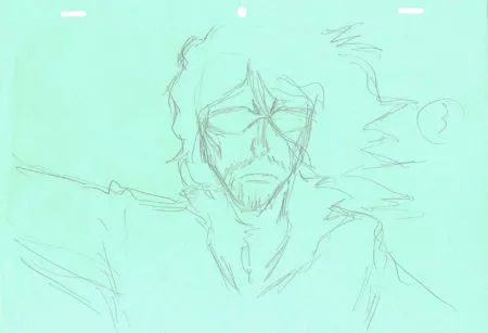  KUBO Tite - BLEACH | 4590 – Bleach – Zangetsu – Correction genga — Page 