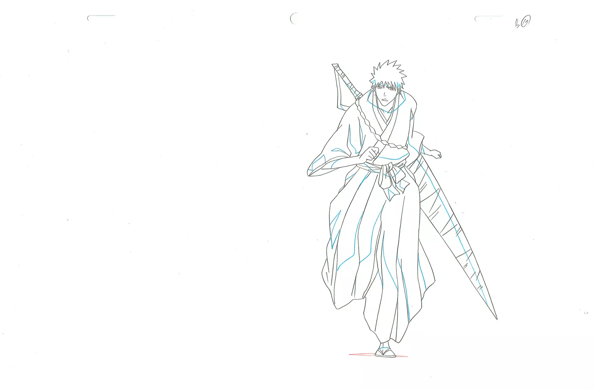 KUBO Tite - BLEACH — 4598 – Bleach – Ichigo Kurosaki – Doga (douga)