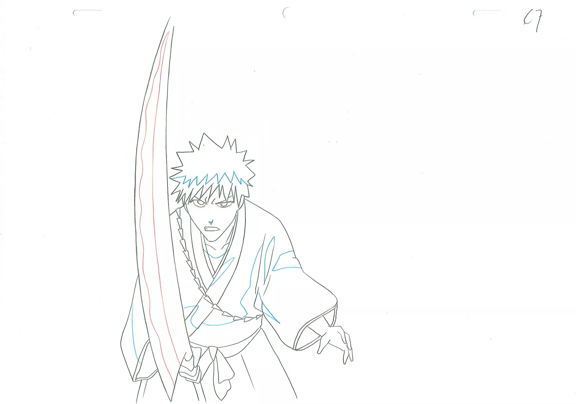 KUBO Tite - BLEACH — 4602 – Bleach – Ichigo Kurosaki – Doga (douga)