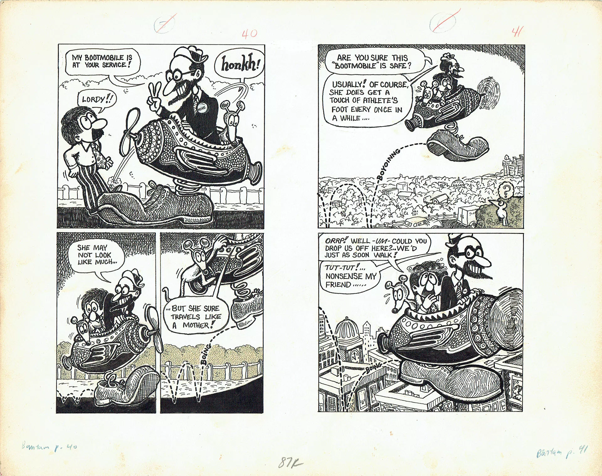 Art SPIEGELMAN — Quentin Fester in Thumbwhere over The Rainbow — Page 5 et 6