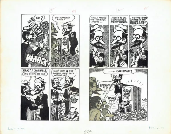Art SPIEGELMAN — Quentin Fester in Thumbwhere over The Rainbow — Page 9 et 10