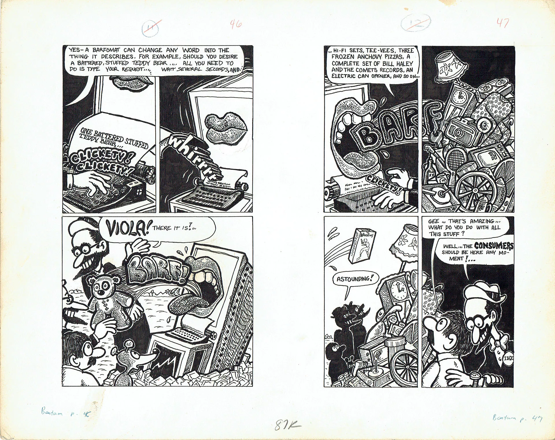 Art SPIEGELMAN — Quentin Fester in Thumbwhere over The Rainbow — Page 11 et 12