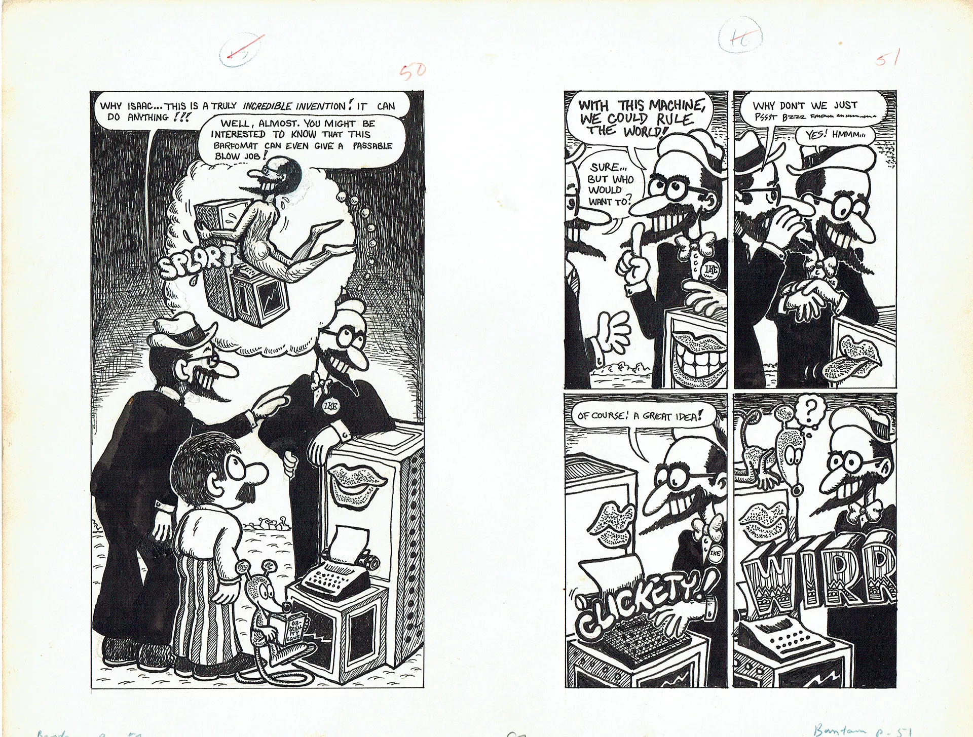 Art SPIEGELMAN — Quentin Fester in Thumbwhere over The Rainbow — Page 15 et 16 Art SPIEGELMAN — Quentin Fester in Thumbwhere over The Rainbow — Page 15 et 16