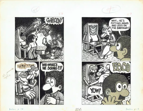 Art SPIEGELMAN — Quentin Fester in Thumbwhere over The Rainbow — Page 21 et 22