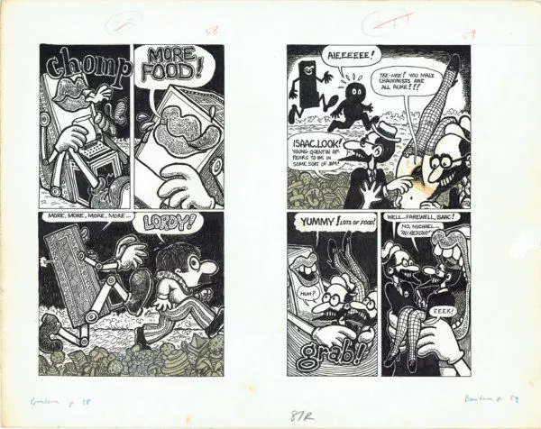 Art SPIEGELMAN — Quentin Fester in Thumbwhere over The Rainbow — Page 23 et 24