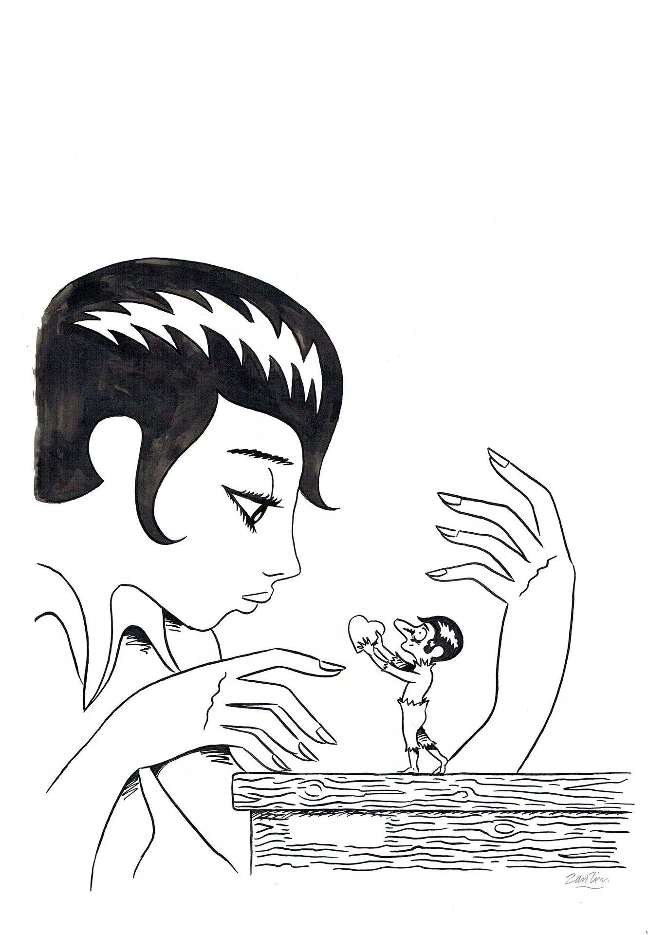 ZANZIM — Grand petit homme — Couverture Canal BD