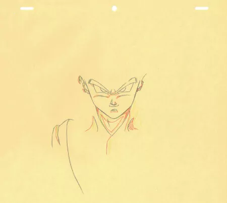  TORIYAMA Akira - DRAGON BALL | Dragon Ball Z – DBZ – Son Gohan (face) – Corrrection genga – 3798 — Page 