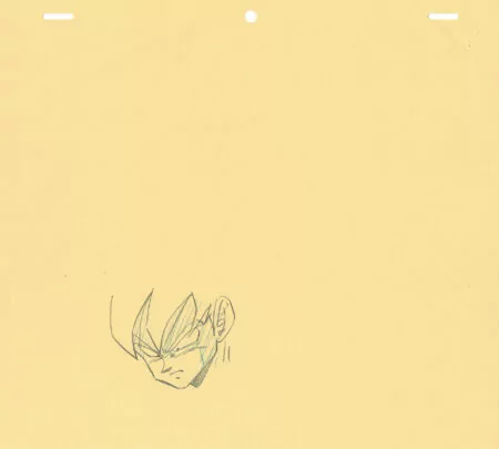  TORIYAMA Akira - DRAGON BALL | Dragon Ball Z – DBZ – Son Goku – correction genga – 4121 — Page 