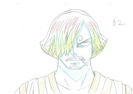  ODA Eiichiro - ONE PIECE | One Piece – Sanji – Genga – 4425 — Page 