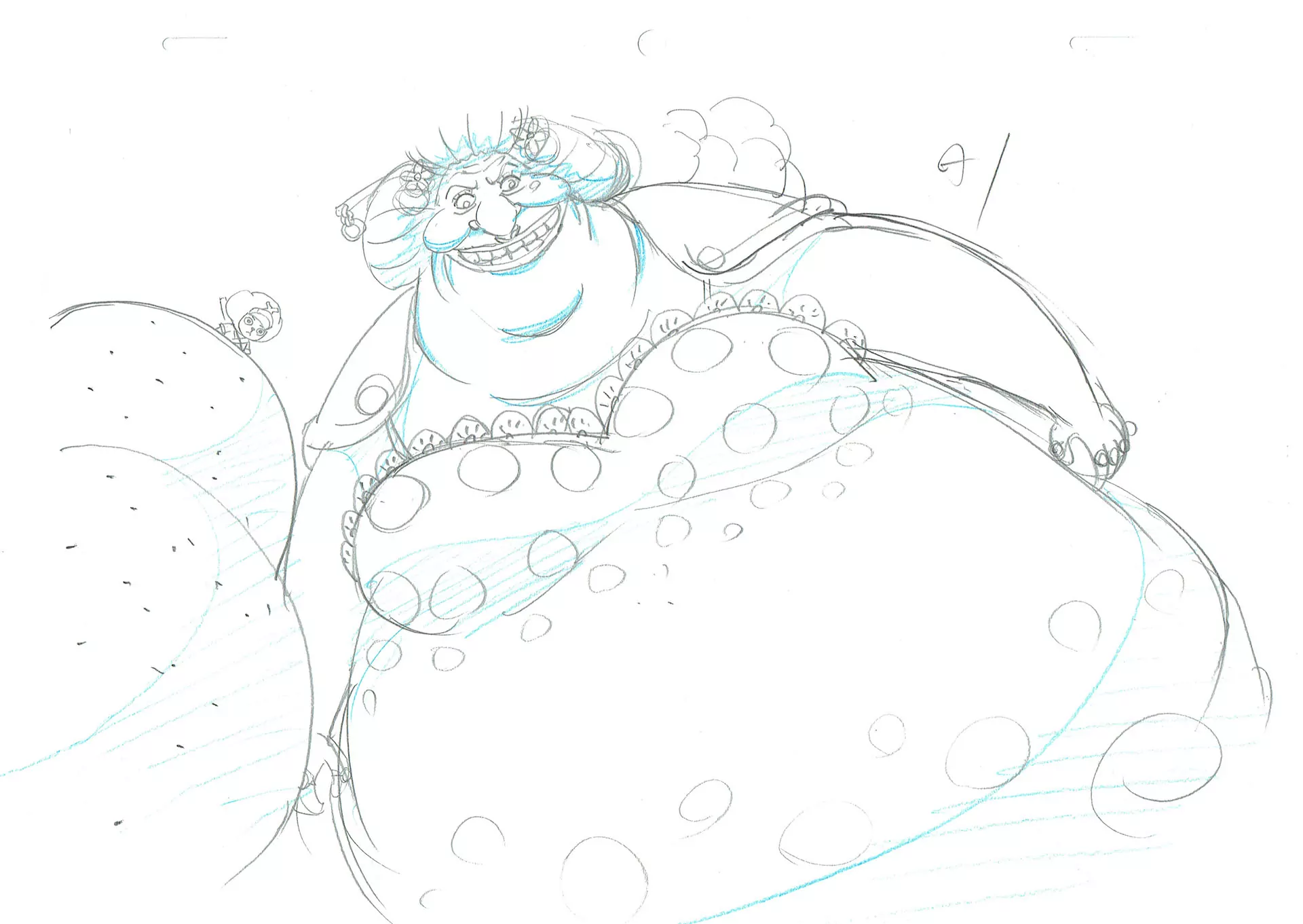  ODA Eiichiro - ONE PIECE | One Piece – Big Mom and Chopper – Genga – 4430 — Page 