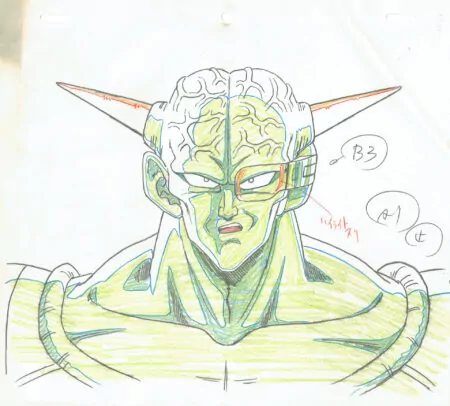  TORIYAMA Akira - DRAGON BALL | Dragon Ball Z – DBZ – Ginyu – genga – 5185 — Page 