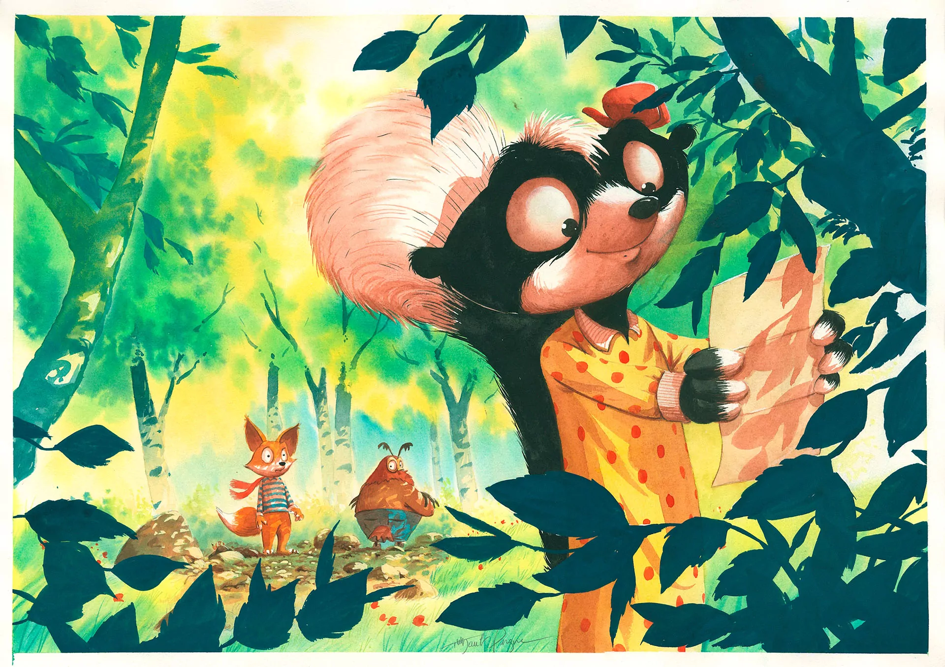 Thibault PRUGNE | 21 – Renard, la letttre et les affreux — Tome 5 — Page 25 et 26