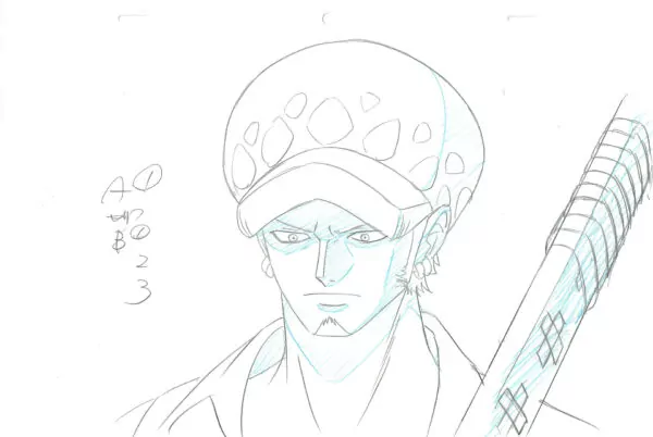 ODA Eiichiro - ONE PIECE — One Piece – Trafalgar Law – genga – 5239