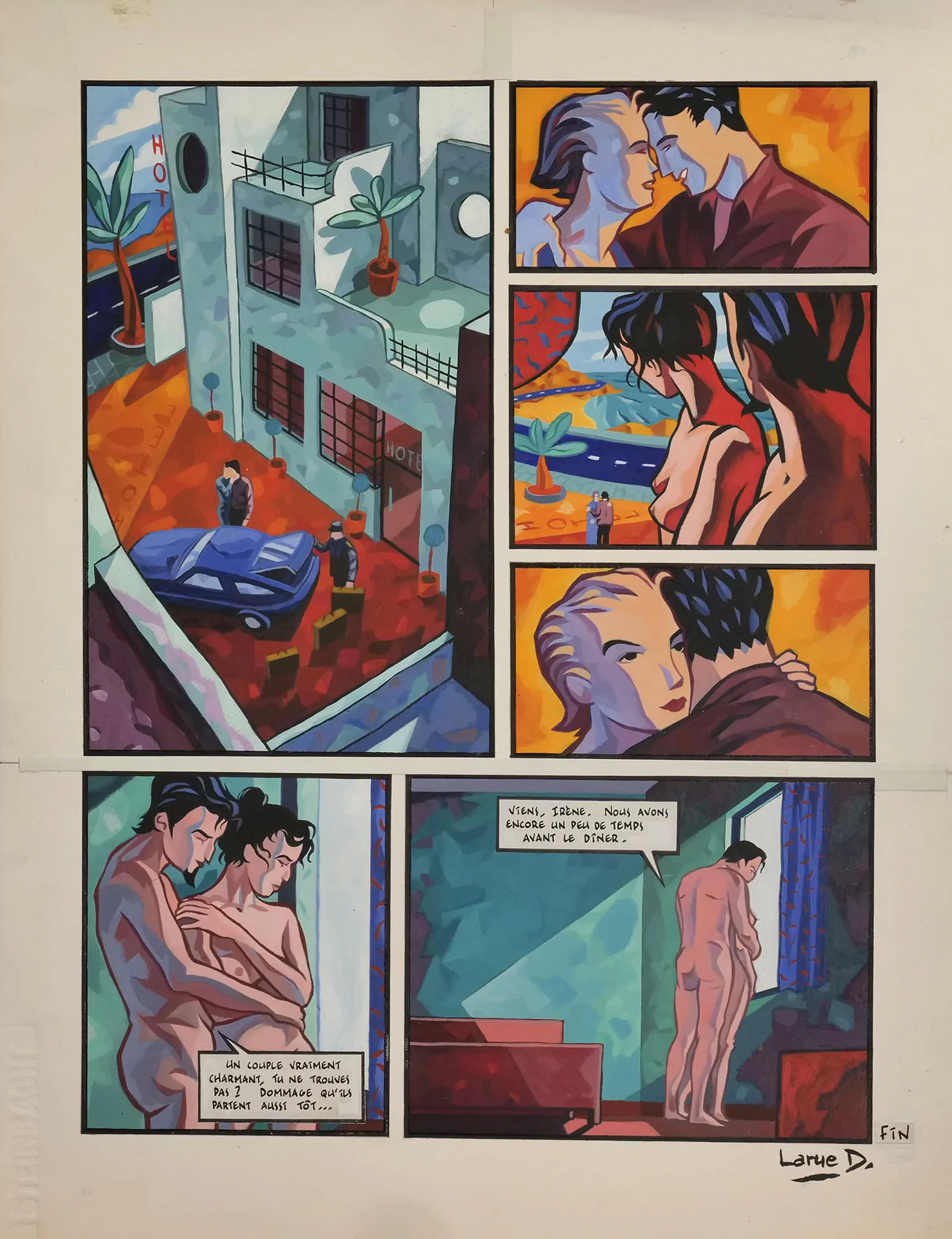 Denis LARUE — Les larmes d&rsquo;Irène — Revue À Suivre n°221 (1996) — Page 12