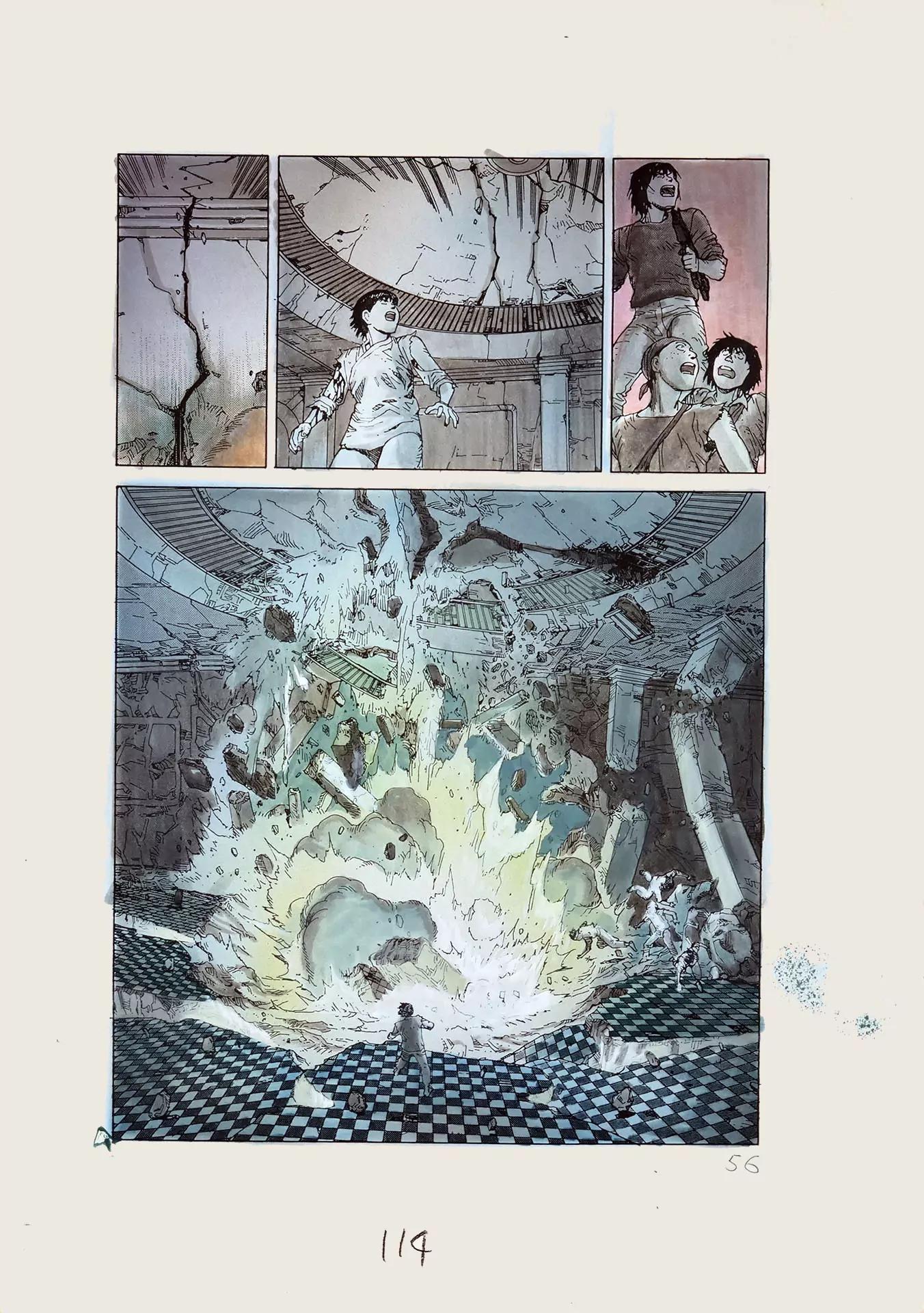 Steve OLIFF - AKIRA | Akira (color guide) — Issue 32 — Page 49
