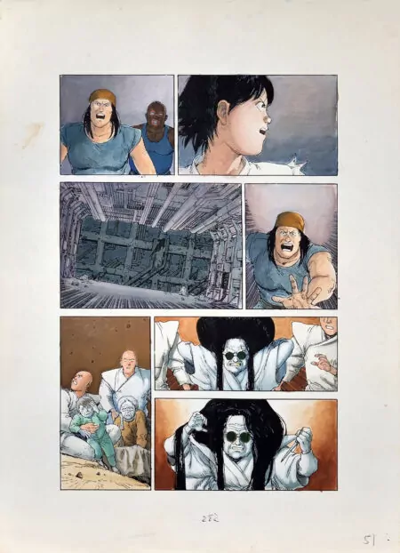 Steve OLIFF - AKIRA - Galerie de la Bande Dessinee