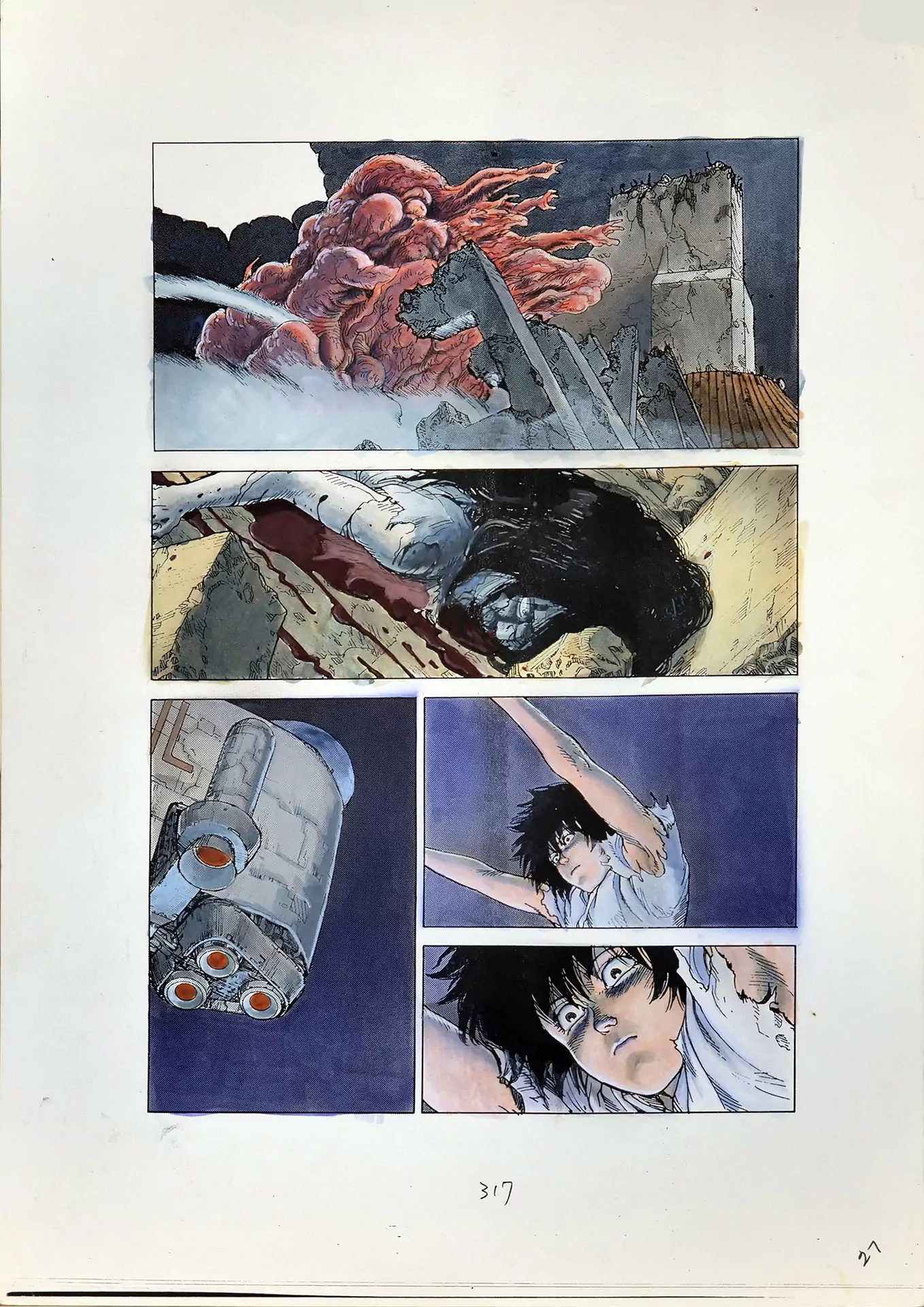 Steve OLIFF - AKIRA | Akira (color guide) — Issue 36 — Page 22