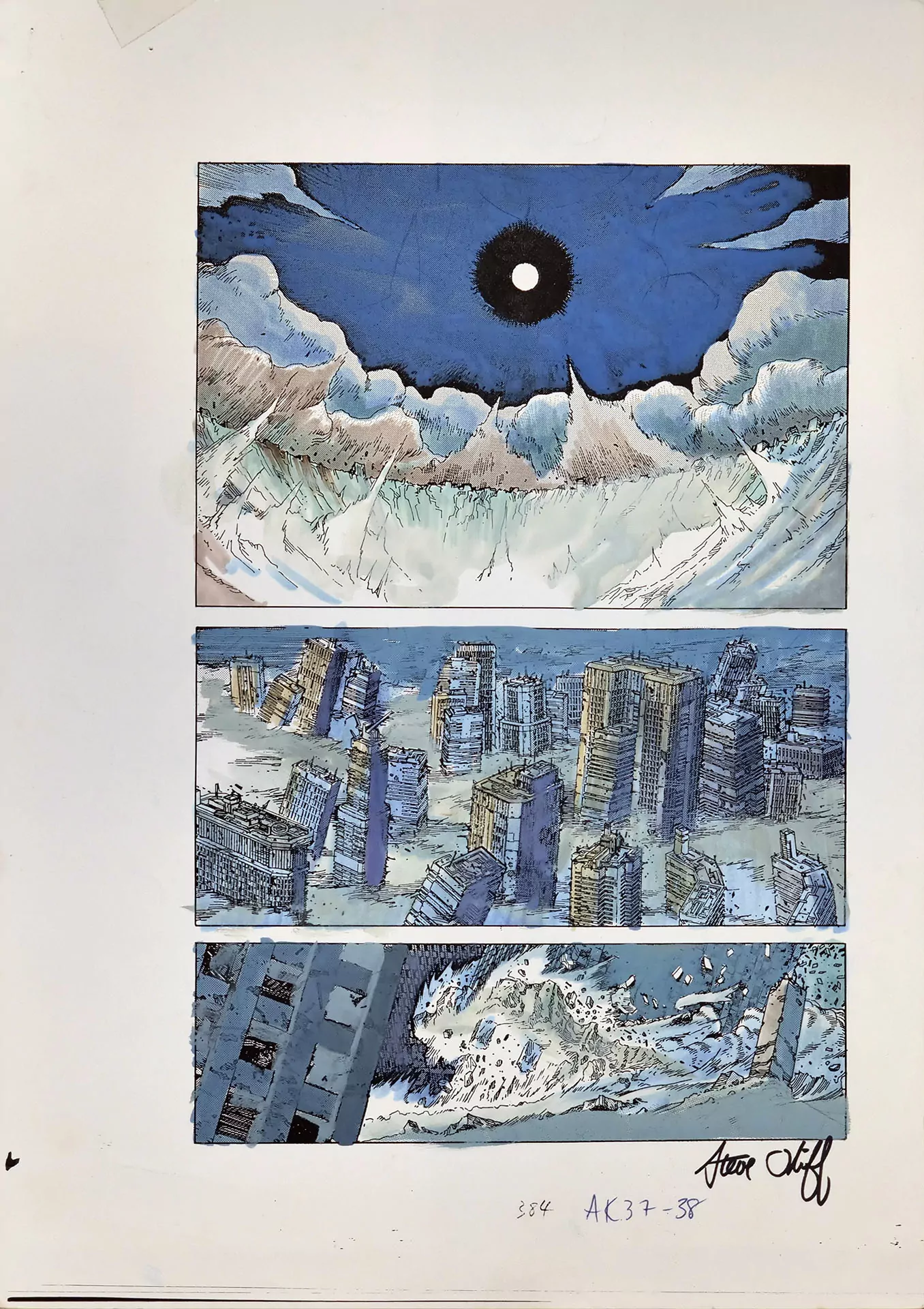 Steve OLIFF - AKIRA | Akira (color guide) — Issue 37 — Page 31