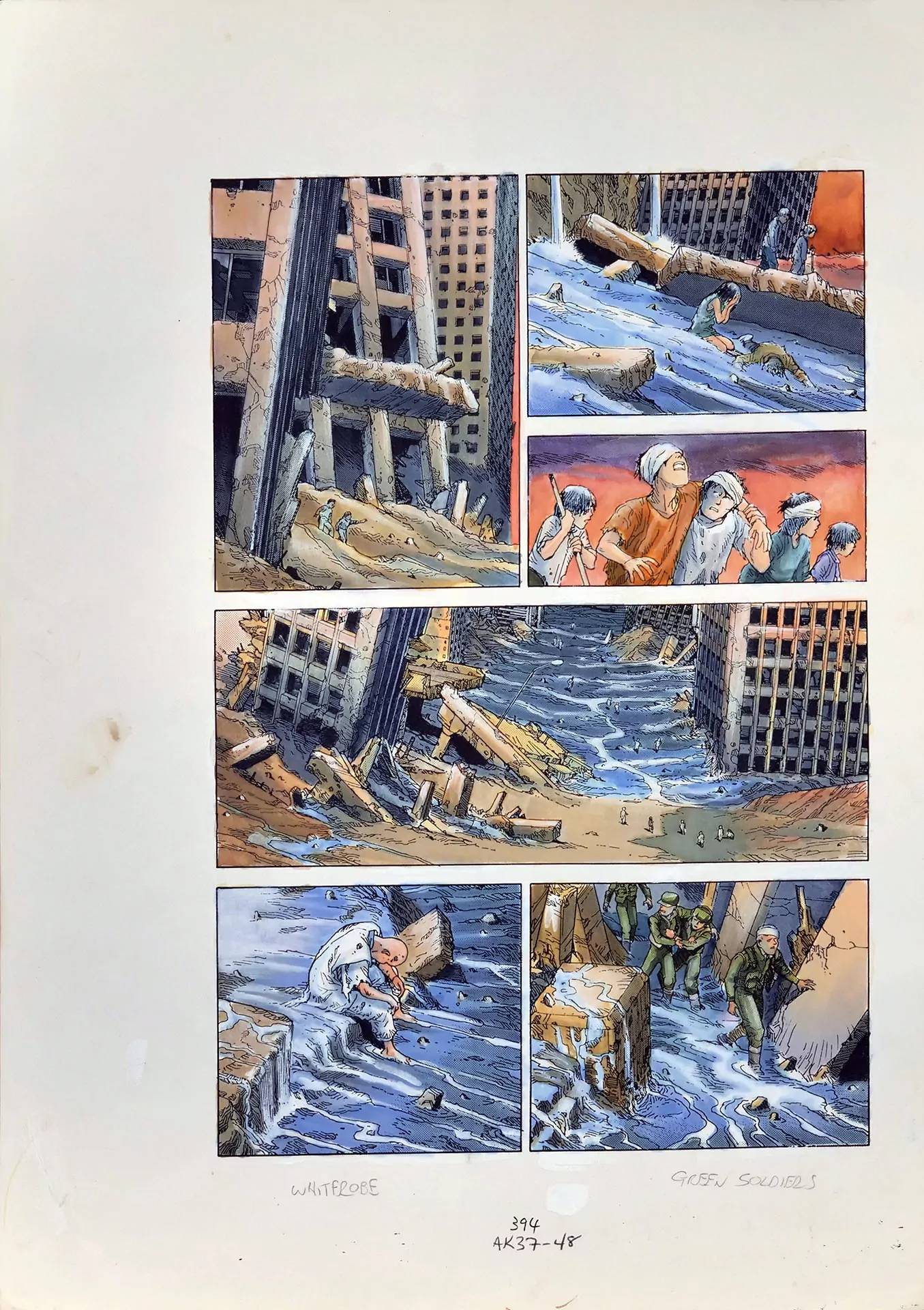 Steve OLIFF - AKIRA | Akira (color guide) — Issue 37 — Page 41