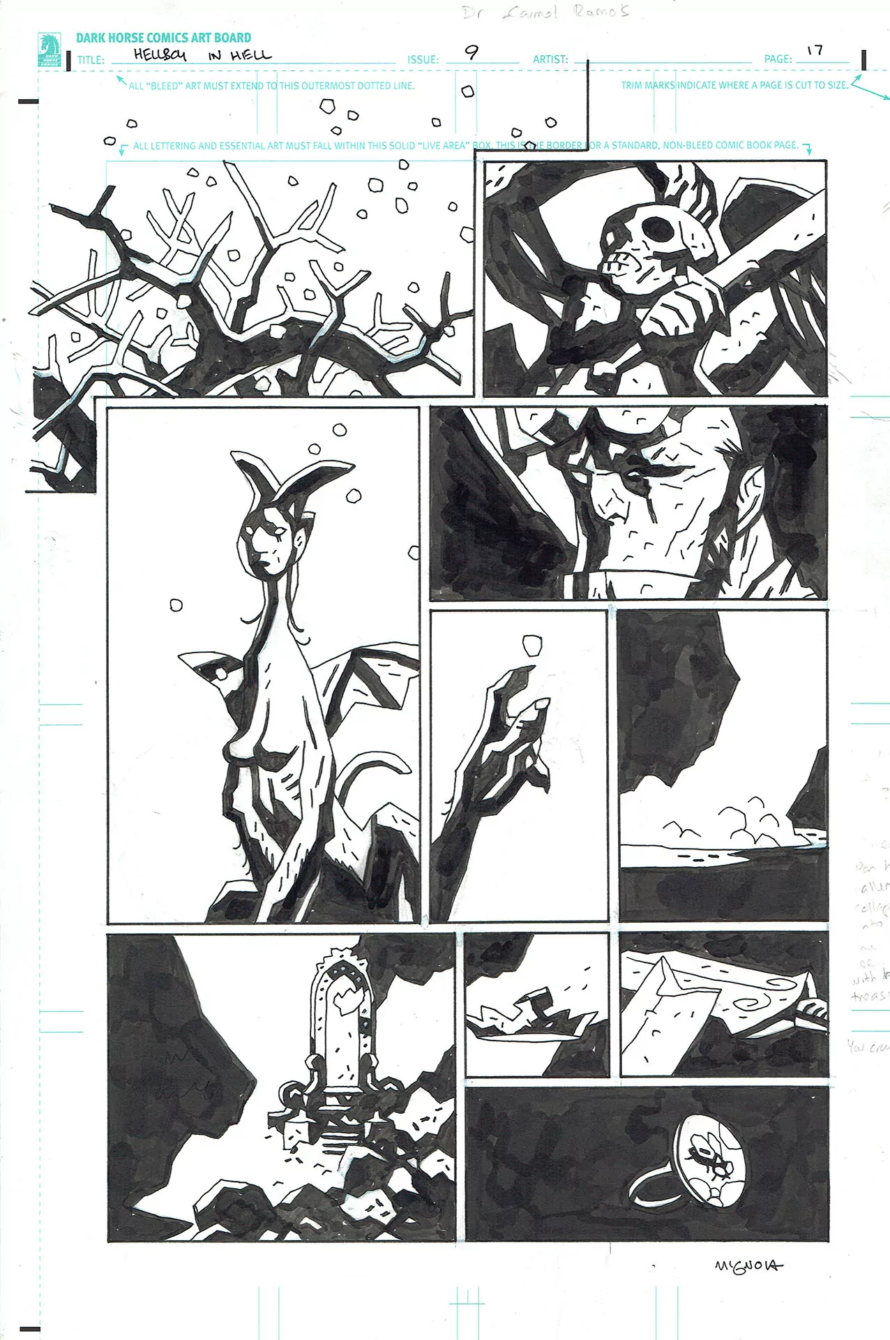 Mike MIGNOLA — Hellboy in Hell — Issue 9 — Page 17