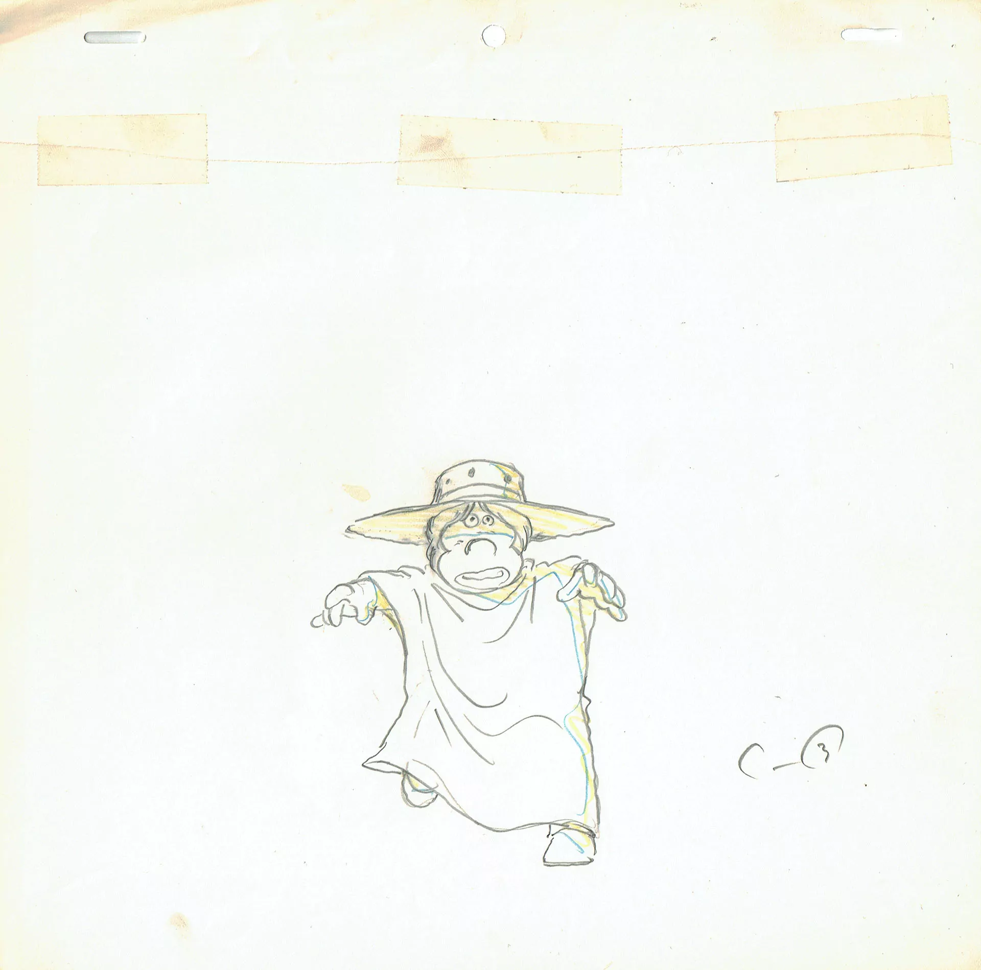 MATSUMOTO Leiji - GALAXY EXPRESS 999 | Galaxy Express 999 – Tetsuro – Genga – 3012 — Page 