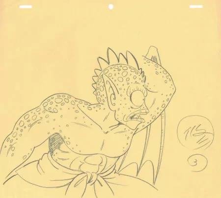 TORIYAMA Akira - DRAGON BALL | Correction genga – Tambourine – Dragon Ball – 4377